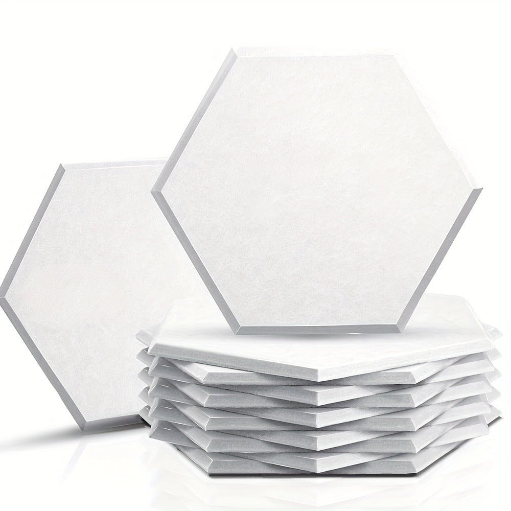 Paneles Acústicos Hexagonales Autoadhesivos, Sonic Acoustics 12 Piezas