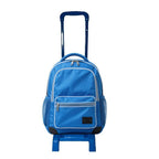 Carrito, carrito para mochila escolar, resistente y duradero, color sólido clásico, portátil y cargable, ligero y ahorrador de mano de obra, azul, rojo oscuro, negro, rojo
