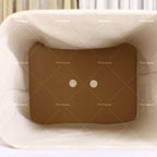 Ropero de Bambú con Tapa - Cesto de Bambú para Ropa Rectangular, Redondo y Cuadrado - Cesto para organización y colada (Rectangular - Oscuro)30*40*60CM