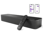ULTIMEA 2.1ch Mini Barra de Sonido para TV, Barra de Sonido PC Todo en Uno para Juegos, Control por APP, Potencia Máxima 120W+Potencia Máxima 132W, Subwoofer Incorporado
