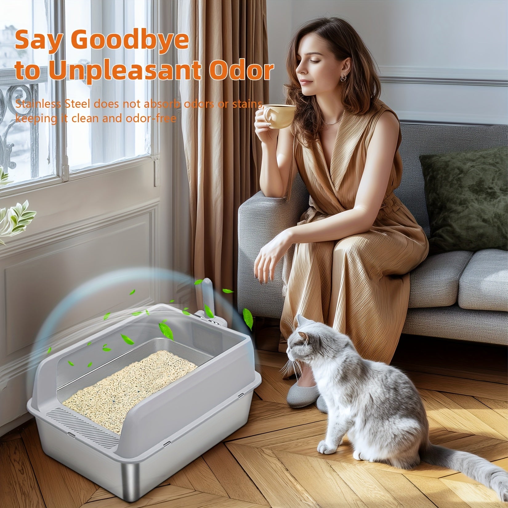 Caja de arena para gatos | Higiene interior y hogares con varios gatos