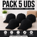 PACK DE 5 GORRAS