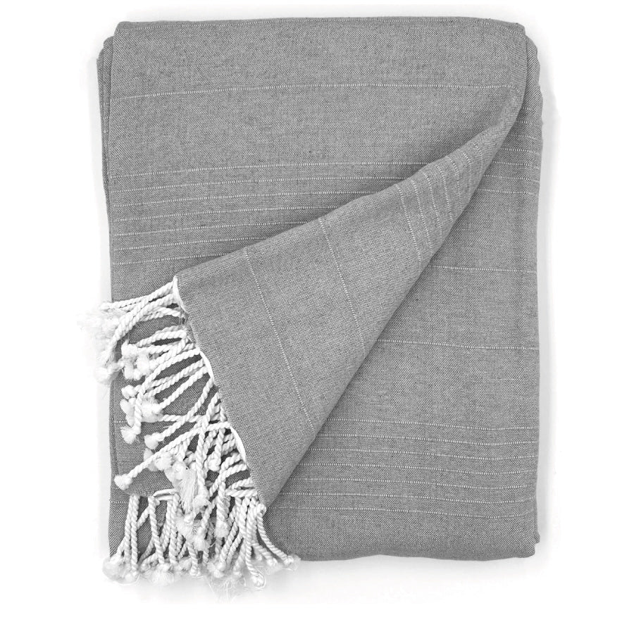 Terma Home - Foulard Multiusos Modelo Charlotte, Plaid para Cama, Manta para Cama, Cubre Sofá, Jarapa, Etc Gris, Antracita, Rosa, Beige, Crema, Verde, Blanco Roto (180 x 260 cm / 230 x 260 cm / 300 x 260 cm