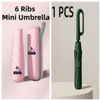 1 y 2 Especificaciones Opcionales, Paraguas Plegable con Hebilla Totalmente Automática, y Protección Solar, Adecuado Tanto para Hombres Como para Mujeres, Paraguas de Viaje, Con un Diámetro de 106cm/41.2 pulgadas Cuando Está Abierto, Robusto y Duradero, P