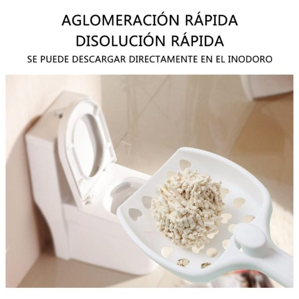 La arena para gatos se aglomera en segundos Arena para gatos para plantas Arena para gatos desodorizante, libre de polvo y sin mezclar Suministros para mascotas fáciles de almacenar
