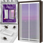 Mosquitera - Magnética Multidimensional para Puertas y Ventanas de Balcón - Mosquitera con Cierre Automático - Variantes de Ancho 80-160 Cm - Longitud 210/220 Cm - Diferentes Colores - para Hogar, Apartamento y Balcón - Protección contra Moscas y Mosquito