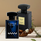 Set de Perfume para Hombres, Combinación de Aromas a Limón, Jazmín, Almizcle y Cedro, Fragancia Fuerte y Duradera, Ideal para Citas y Regalos de Vacaciones (Nota: Azul y son Botellas Individuales, Mientras que A+B es una Combinación de 2 Botellas), 55ml/1