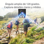 Memoria opcional de 16GB/32GB/64GB, cámara WIFI HD 1080, modo DIY, compatible con control remoto por aplicación de móvil, grabación y vídeo, portátil, fácil de usar, compatible con tarjeta TF, grabación en bucle, modo AP, detección de movimiento, recordat