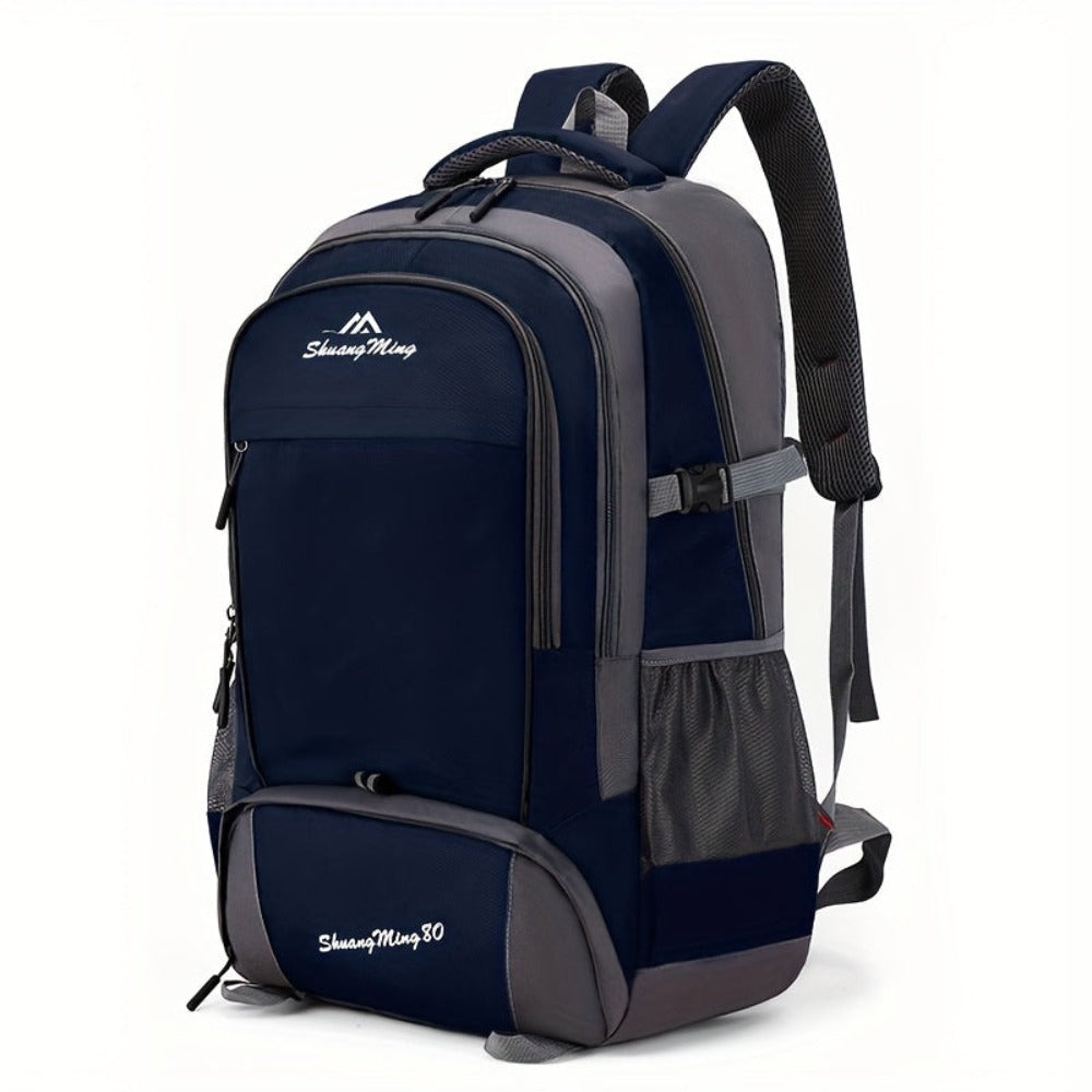 1pc Mochila de Viaje Multifuncional para Exteriores de Gran Capacidad de 80L para Hombres y Mujeres, Camping, Senderismo, Bolso de Hombro Doble