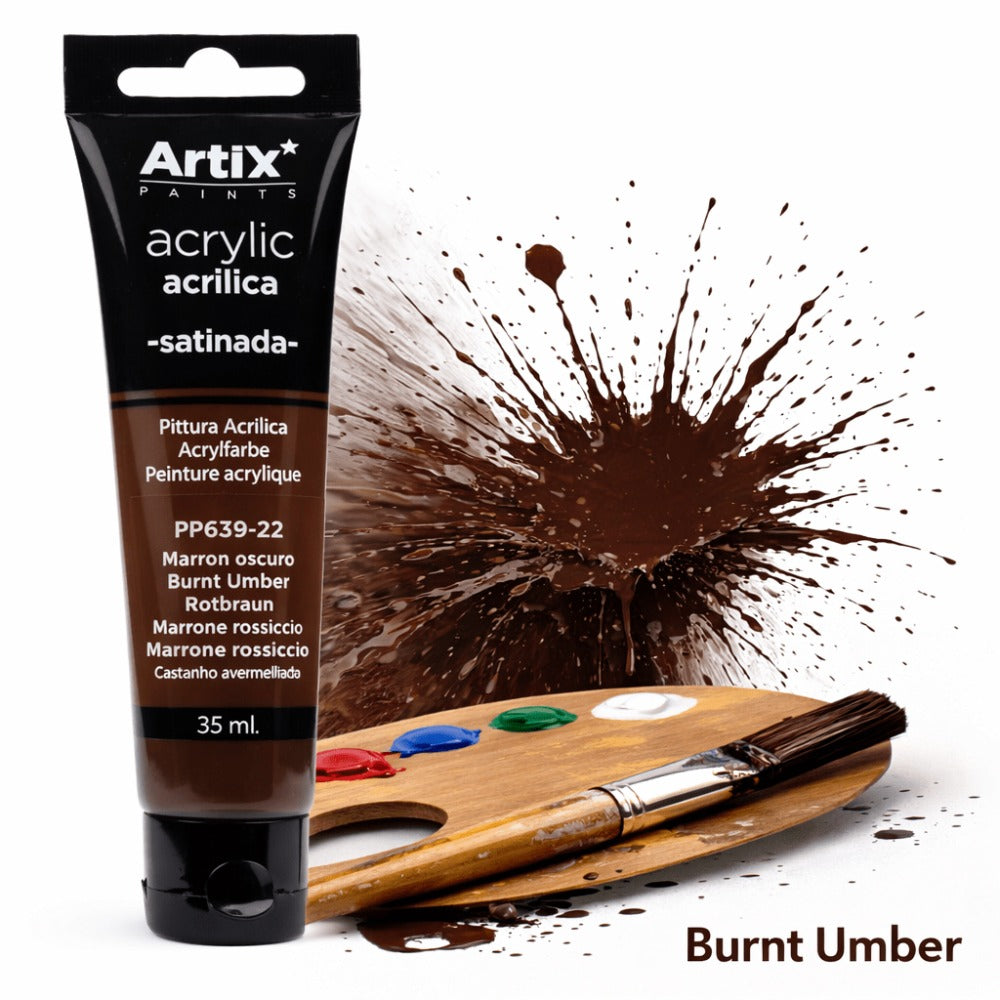 1x Pintura Acrílica 35ml, Colores Surtidos