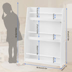 Estantería de almacenamiento 1pc | Organización de libros hogar y almacén