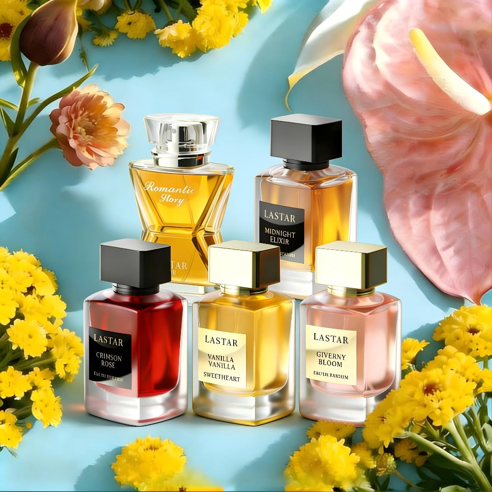 [Set de Perfume Semanal] Set de Regalo de Perfume para Hombre, 1 Botella, 50ml/40ml, Vainilla, Ámbar de Almizcle, Cubre el Olor del Sudor, Contrata la Diferente Experiencia de Fragancia, Siente un Encanto Romántico Sorpresa, Regalo Sorpresa de Viaje para