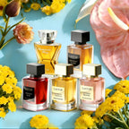 [Set de Perfume Semanal] Set de Regalo de Perfume para Hombre, 1 Botella, 50ml/40ml, Vainilla, Ámbar de Almizcle, Cubre el Olor del Sudor, Contrata la Diferente Experiencia de Fragancia, Siente un Encanto Romántico Sorpresa, Regalo Sorpresa de Viaje para