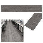 Pisos de Vinilo PVC Autoadhesivos con Aspecto de Madera - 18/36 Piezas, Baldosas Despegables para Cocina, Sala, Balcón - 2.51m²/5.02m²