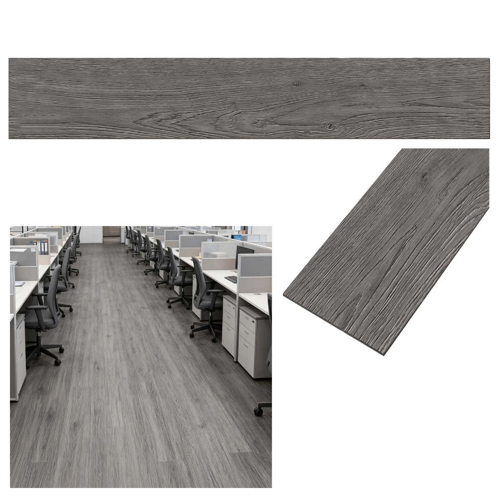 Pisos de Vinilo PVC Autoadhesivos con Aspecto de Madera - 18/36 Piezas, Baldosas Despegables para Cocina, Sala, Balcón - 2.51m²/5.02m²