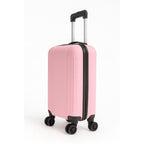 Maleta Avión Equipaje de Mano Viaje Cabina Trolley ABS Rígida 4 Ruedas Maleta de cabina rigida con asa telescopica 55x35x20CM