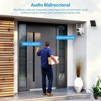 Cámara de Seguridad Exterior XIAOVV: Ofrece Versiones WiFi 2.4G o 4G LTE; Cámara PTZ con Zoom de 10x | Carga Solar | Rotación Horizontal de 355° y Rotación Vertical de 90° | Detección de Movimiento con IA, Área de Detección, Audio Bidireccional, Almacenam