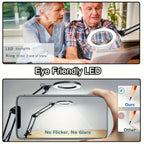 Lupa con luz LED ajustable | Lectura reparación precisión y manualidades