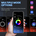 Tira de LED Neon RGB Inteligente Mejorada de Mexllex con Control por App/Control Remoto, Varios Modos, Funciones de Temporizador y Sincronización de Música para Gaming y Decoración de Habitaciones
