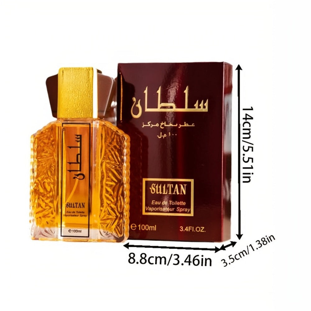 100ml+3ml, Perfume Floral Amaderado para Hombre, Perfume para Hombre, Perfume Romántico de Larga Duración, Diseño Hermoso, Forma Única, Regalos de Vacaciones, Ideal para el Trabajo Diario