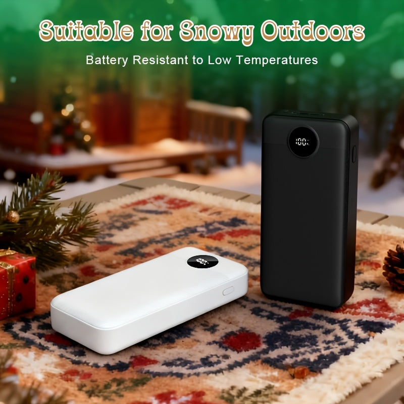 Batería externa | Banco de energía de 50000 mAh, cargador portátil de gran capacidad con carga rápida de 66 W, USB-C/USB-A, compatible con iOS y