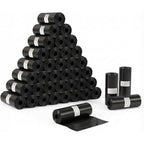 Bolsas Caca Perro 600 Unidades, 40 Rollos Gruesas Anti-Fuga, Bolsas Excrementos Perros Negras 23x30 cm, Recambio Rollos Mascotas, Bolsas Higiénicas Resistentes - HANSEL HOME