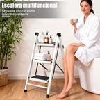 VORTEX Escalera plegable doméstica de acero aleado antideslizante