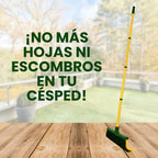 PLANTAWA Cepillo para Césped Artificial con Mango Extensible Desmontable 0,80–1,40 m | Limpieza, Peinado y Mantenimiento de Césped Sintético, Alfombrillas y Jardín
