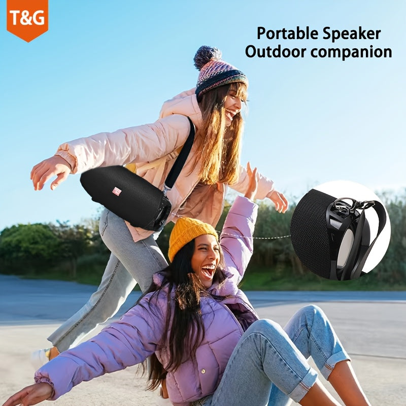 Altavoz Bluetooth | Altavoz Estéreo Inalámbrico Portátil TG534 con Clasificación IPX4 y Doble Altavoz, TWS Estéreo Manos Libres para
