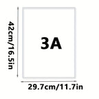 Paquete de 50 papeles para dibujo de calidad artística A3 - especialmente diseñados para técnicas de boceto - adecuado para artistas y principiantes - perfecto para bocetos, manualidades DIY - un regalo ideal para entusiastas del arte y artesanos