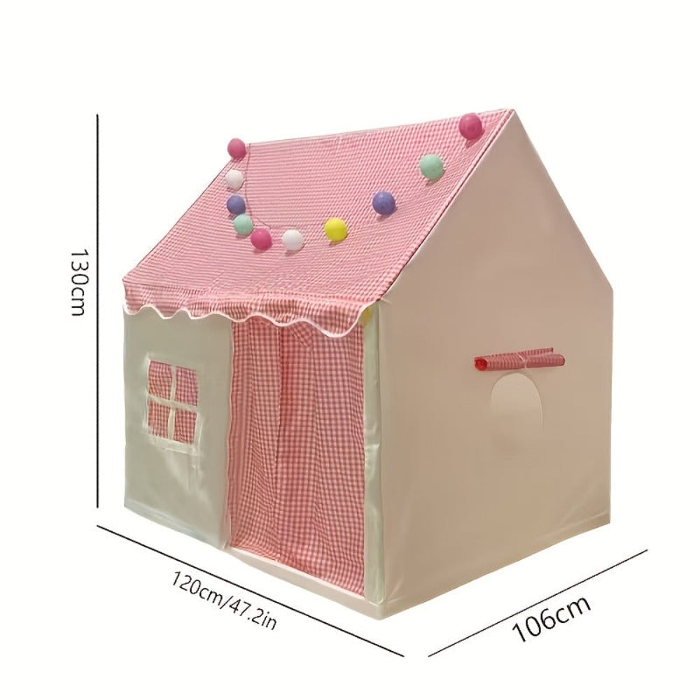 1pc Tienda de Juegos Interior para Niños, Juego de Cabana para Niño Niña Princesa, Castillo para Bebé para Exteriores