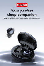Auriculares Bluetooth | MINISO Auriculares con Traducción AI | Inalámbricos 6.0, Carga Rápida Tipo-C, 60 Horas de Reproducción, Conexión Estable