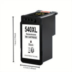 Paquete de 2 cartuchos de tinta de repuesto PG-540XL CL-541XL para Canon PIXMA TS5150 TS5151 MG3650 MG3650S MG3600, también se adapta a las impresoras MG4250 MG3350 MX475 MX530 - Negro y color