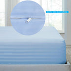 Funda de Colchón con Cremallera - Suave y Resistente con Cremallera para Cama 90/105/135/150 cm.