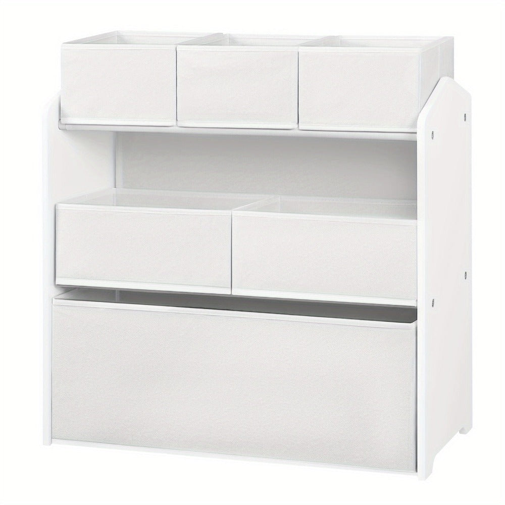 Armario de almacenamiento de una pieza con seis cajones, ideal para organizar y decorar tu hogar. Esta caja de almacenamiento no tejida es perfecta para varias habitaciones, incluyendo la sala de estar, el dormitorio y el baño. Las dimensiones son de 63X6