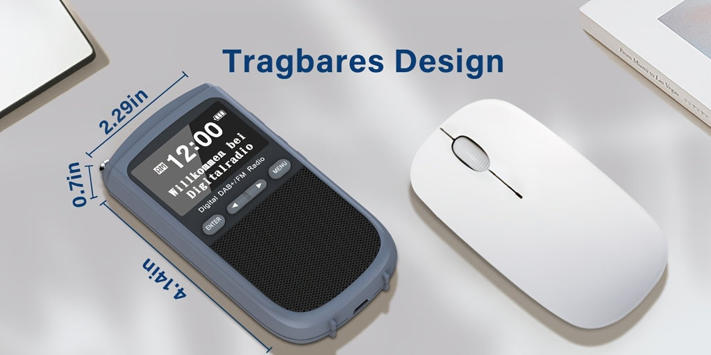 Auricular Bluetooth ligero portátil | Llamadas trabajo viajes y uso diario