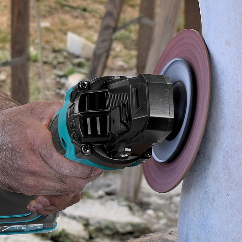 Amoladora angular sin escobillas y pulidora de 125 mm M14, amoladora angular eléctrica inalámbrica, herramientas eléctricas para esmerilar y