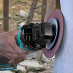 Amoladora angular sin escobillas y pulidora de 125 mm M14, amoladora angular eléctrica inalámbrica, herramientas eléctricas para esmerilar y