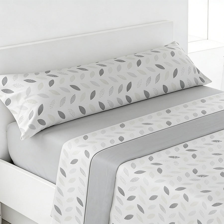 Juego de ropa de cama (Sábana ajustable, Cubrecama, Funda de almohada) | Juego de sábanas estampadas de 3 piezas | Primavera/Verano | Múltiples estilos | Tejido suave | 180cm - Múltiples tamaños disponibles