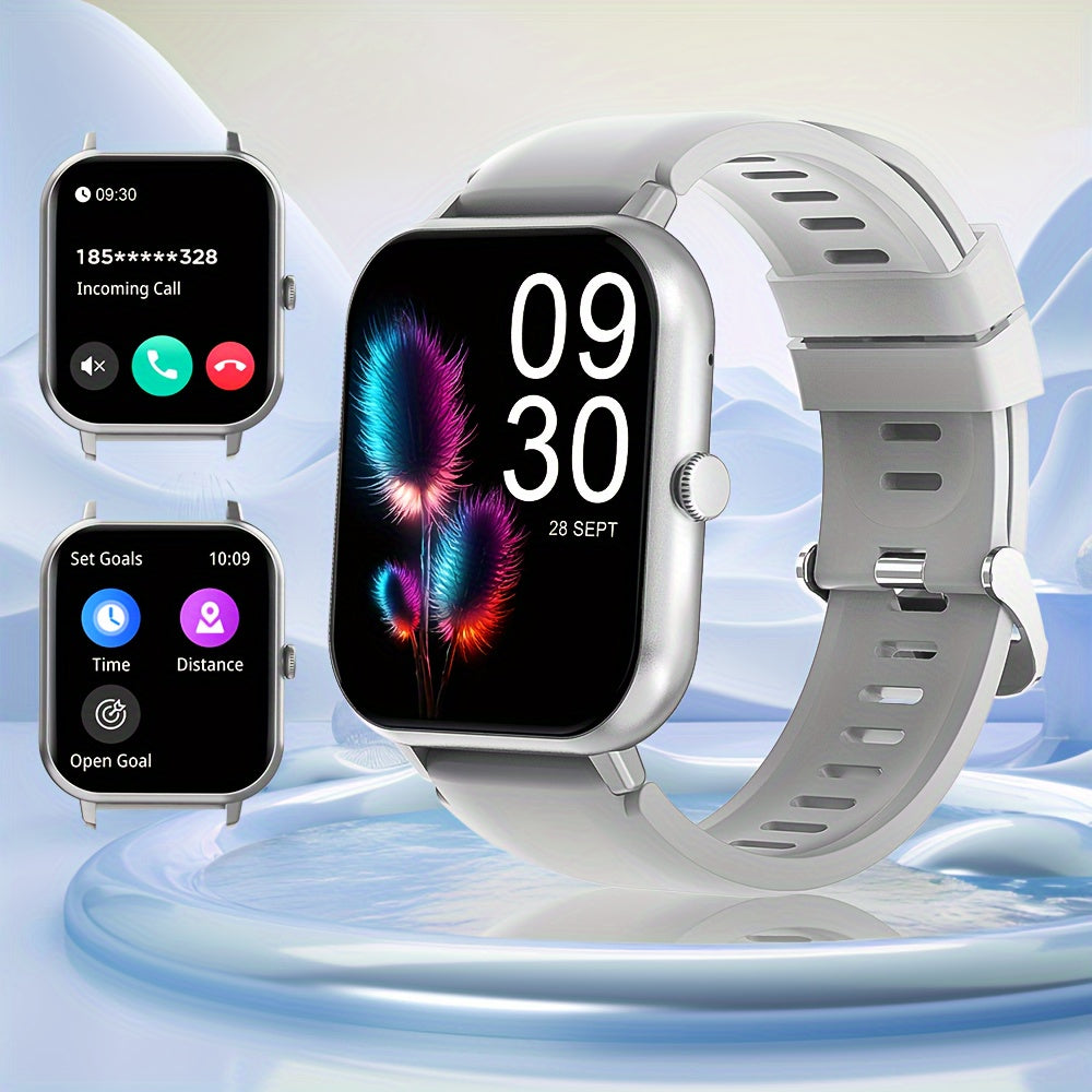 GWENLAND Pro Smartwatch - Pantalla de 4.65cm, IP68 | Monitor de Fitness con Llamadas y Mensajes, Más de 100 Modos de Ejercicio, Podómetro, Distancia - Compatible con Android y Teléfono