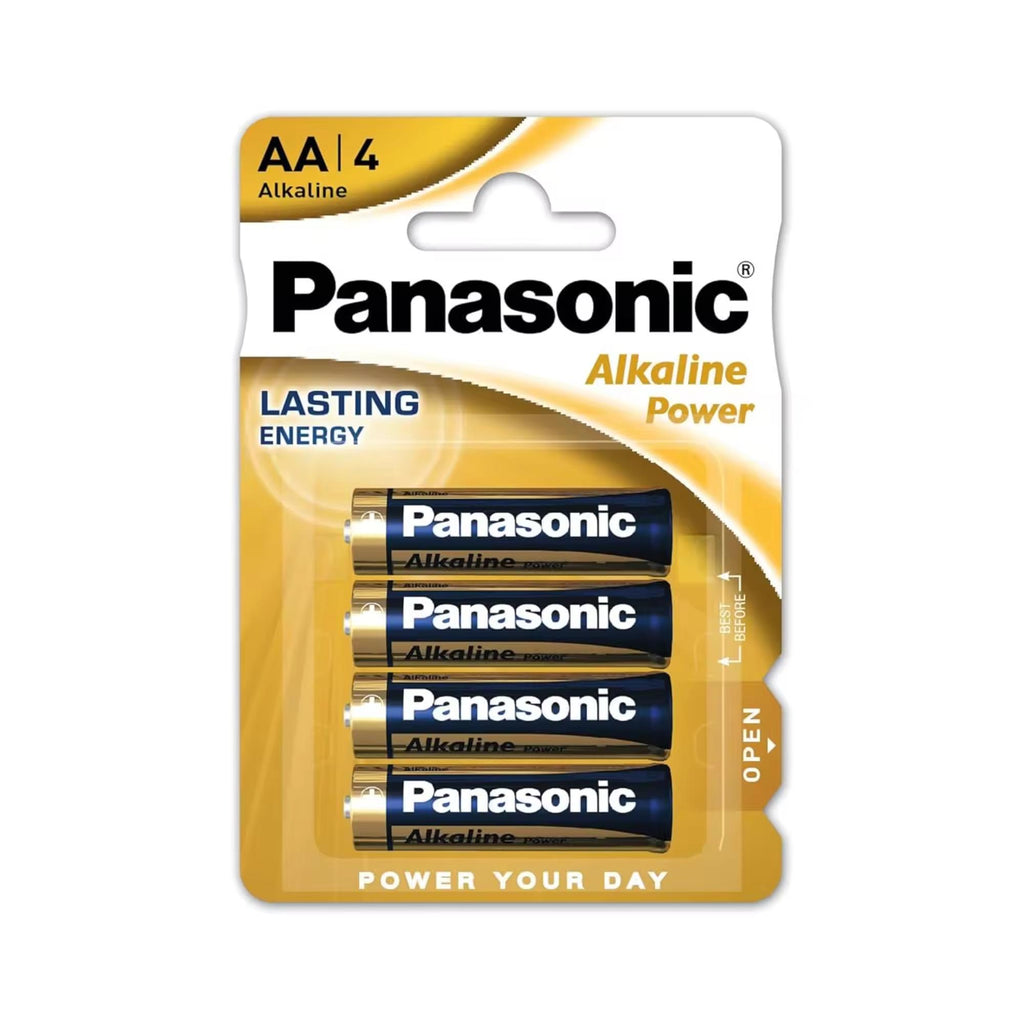 Baterías Alcalinas AA/AAA (LR6/LR03) 1.5V - 24/48piezas Baterías Panasonic Baterías de Juguetes Baterías de Control Remoto - Energía Duradera y Confiable | Para Controles Remotos, Ratones, Linternas, Relojes Despertadores | Marca Panasonic