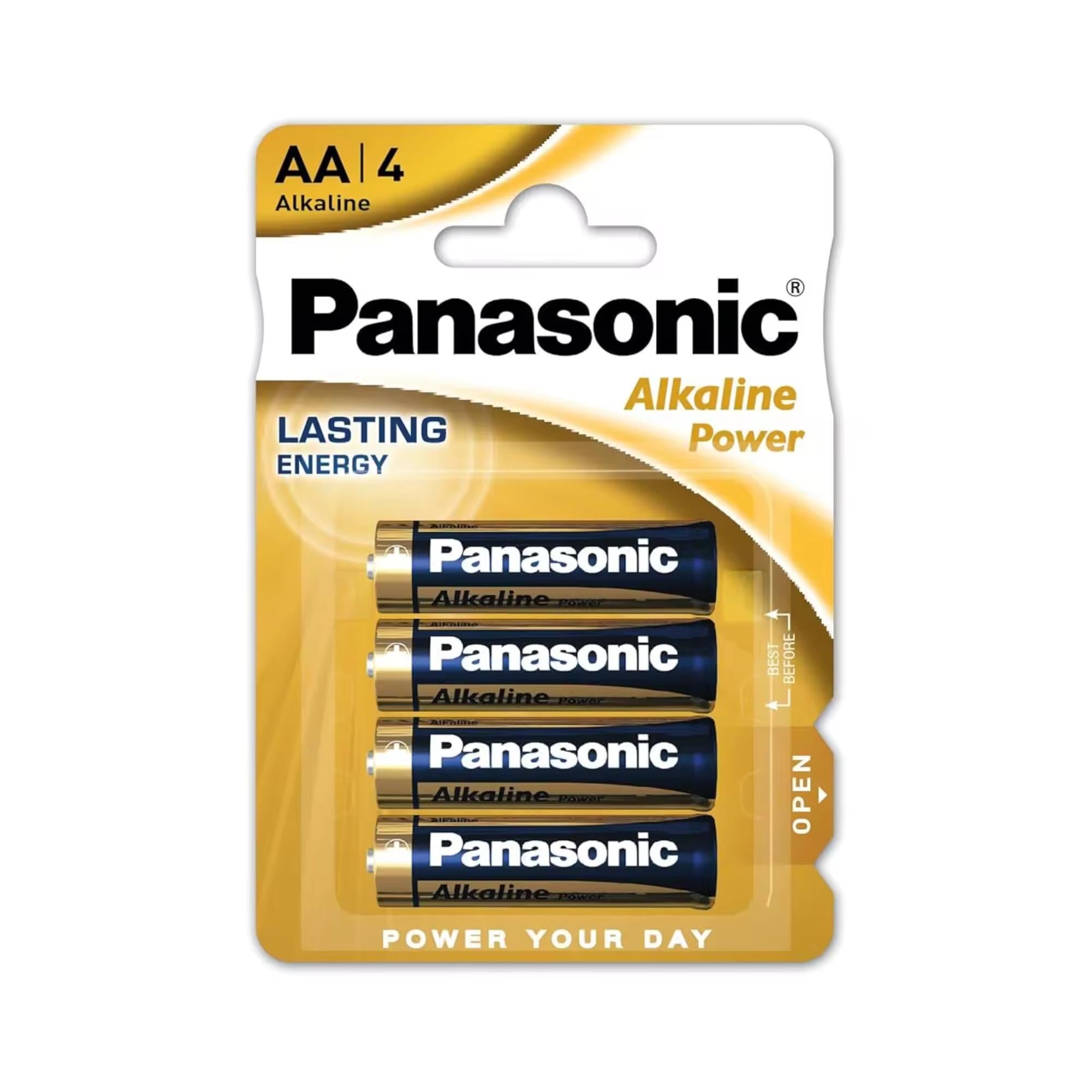 Baterías Alcalinas AA/AAA (LR6/LR03) 1.5V - 24/48piezas Baterías Panasonic Baterías de Juguetes Baterías de Control Remoto - Energía Duradera y Confiable | Para Controles Remotos, Ratones, Linternas, Relojes Despertadores | Marca Panasonic