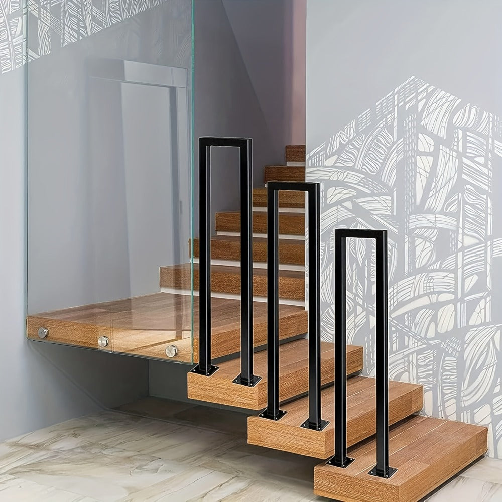 Barandilla metálica para escalera de hierro fundido | Interior exterior balcón y pasillo