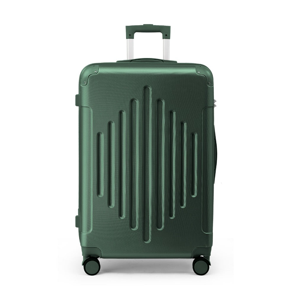Maleta de Cabina ABS Rígida 20/24/28 Pulgadas, Ruedas Giratorias 360°, Candado TSA, Equipaje Ligero para Viajes