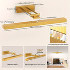 Luz LED recargable para cuadros ajustable | Para galería, dormitorio y baño