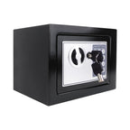 Caja Fuerte Digital Electrónica, Caja Fuerte de Pared, Caja de Dinero, Caja Fuerte Antirrobo con Llave, Caja Fuerte de Pared para Oficina, Hotel, Caja Fuerte Pequeña de Acero Premium para Hotel, Oficina, Negocios