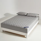 1 Protector de colchón impermeable cómodo, sábana ajustable impermeable suave y transpirable con tecnología Soundwave, funda de colchón de color sólido sin ruido, adecuada para apartamentos, dormitorios, hoteles, habitaciones de invitados y residencias de