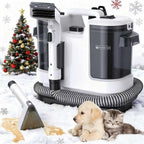 Máquina de limpieza de manchas portátil multiusos para alfombras y tapicería, potente máquina de limpieza de manchas con succión de 22500Pa, máquina de limpieza de telas con diseño de tanque de agua dual, removedor de manchas no químico para alfombras, ma