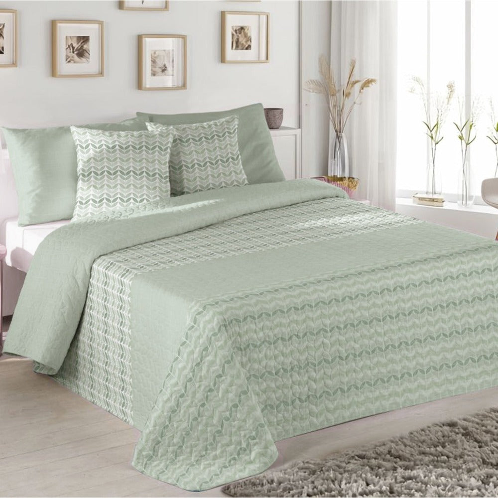 Colcha Reversible de Verano Bouti, Edredón de Microfibra Estampado, Ligera y Transpirable para Todas las Estaciones, Manta Fina para Primavera y Verano (Sin Fundas de Almohada)