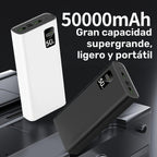 Power bank para carga durante viajes y uso diario | 5W y 50000mAh